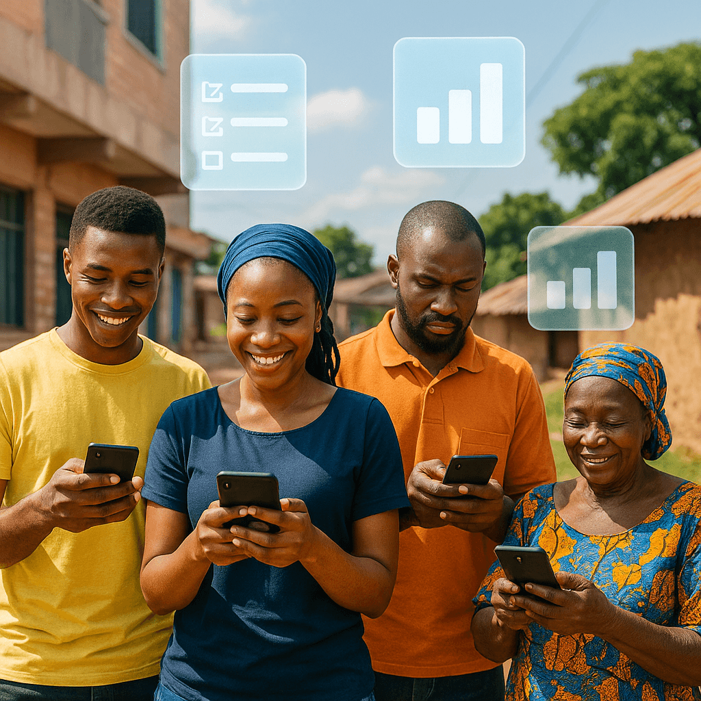 Smart data collection illustration